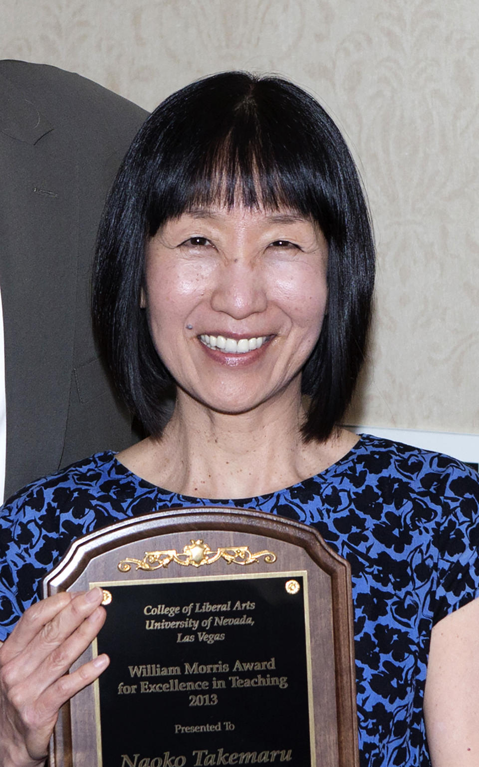 This undated photo provided by the University of Nevada, Las Vegas shows Naoko Takemaru, 69, associate professor of Japanese studies. The Clark County coroner on Friday, Dec. 8, 2023, identified her as one of three victims shot and killed in a shooting Wednesday, Dec. 6, 2023, on campus. (UNLV via AP)