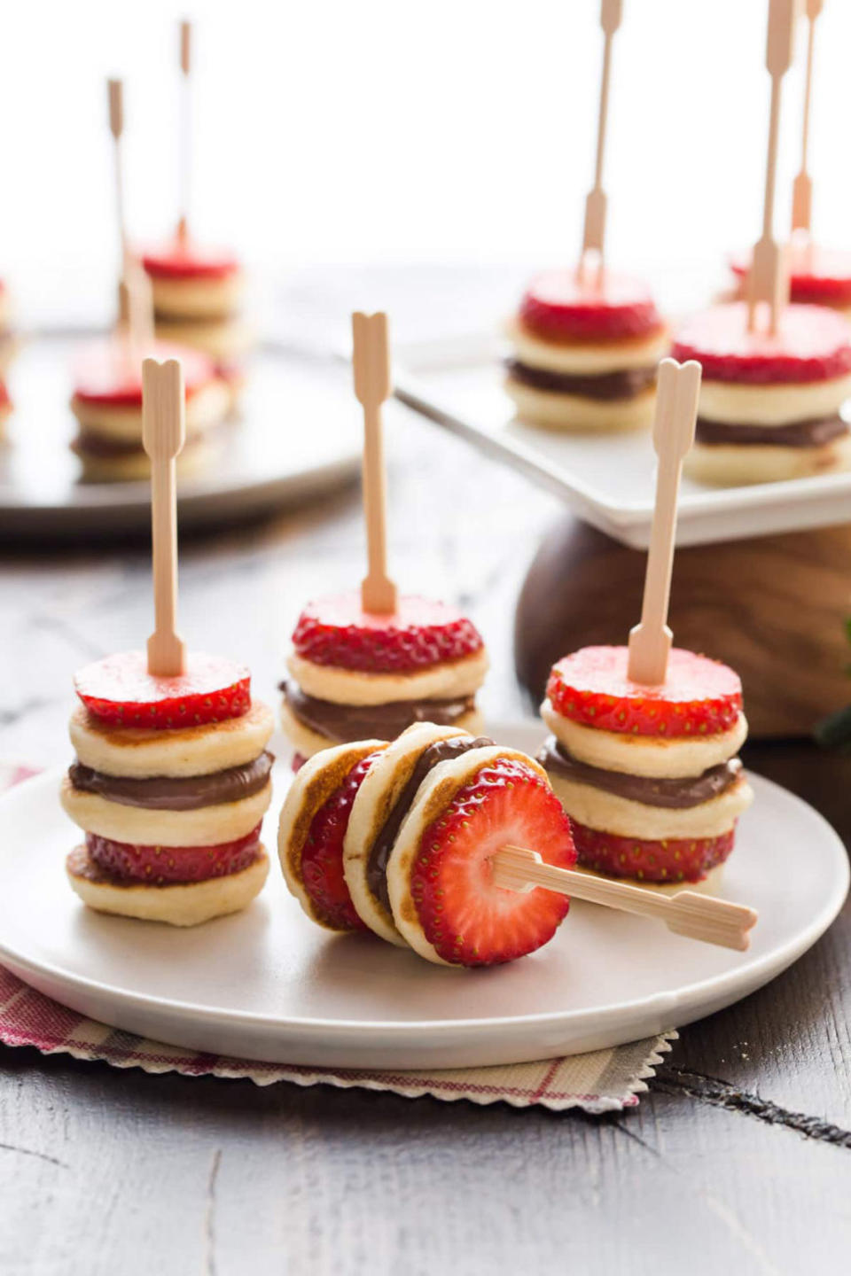 Gluten-Free Mini Pancake Skewers