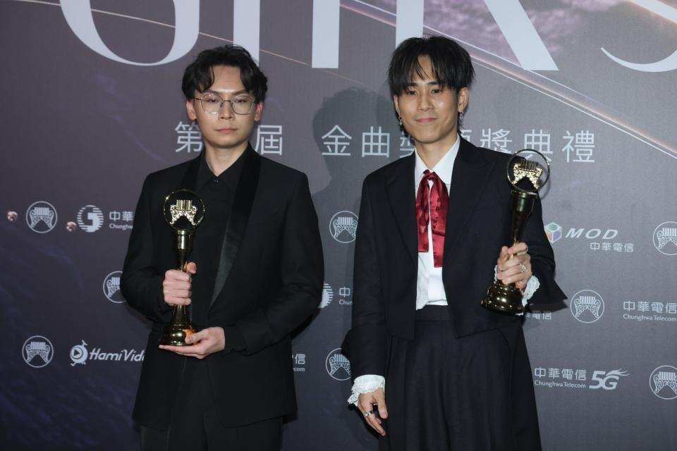 最佳單曲製作人獎：片山凉太、龍玟宏。陳品佑攝