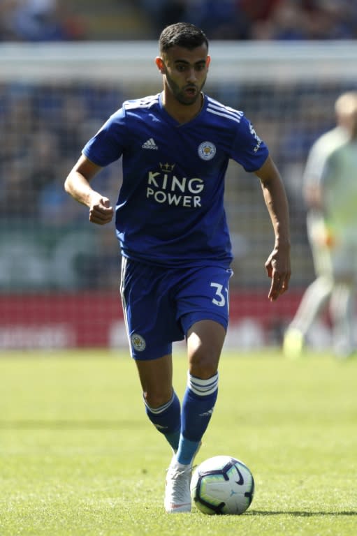 Rachid Ghezzal scored his first Premier League goal in a losing effort for Leicester