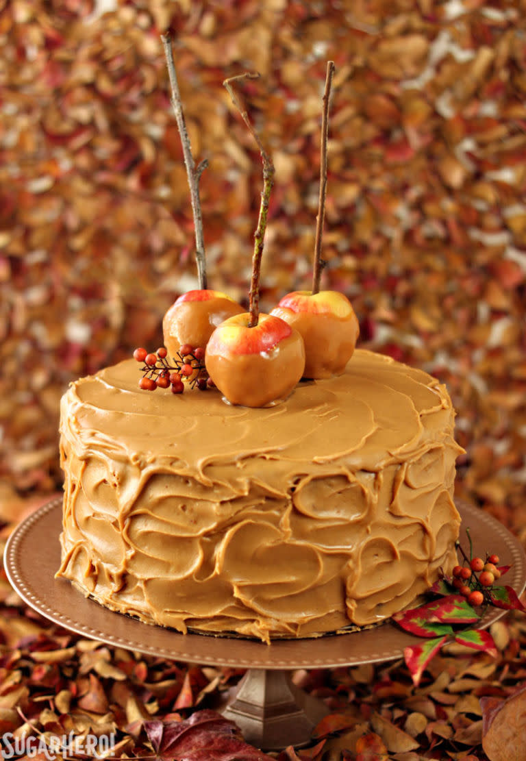 Caramel Apple Cake