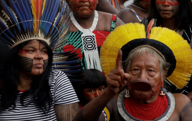 Amazon tribes gather to plan resistance to Brazil government in Xingu Indigenous Park