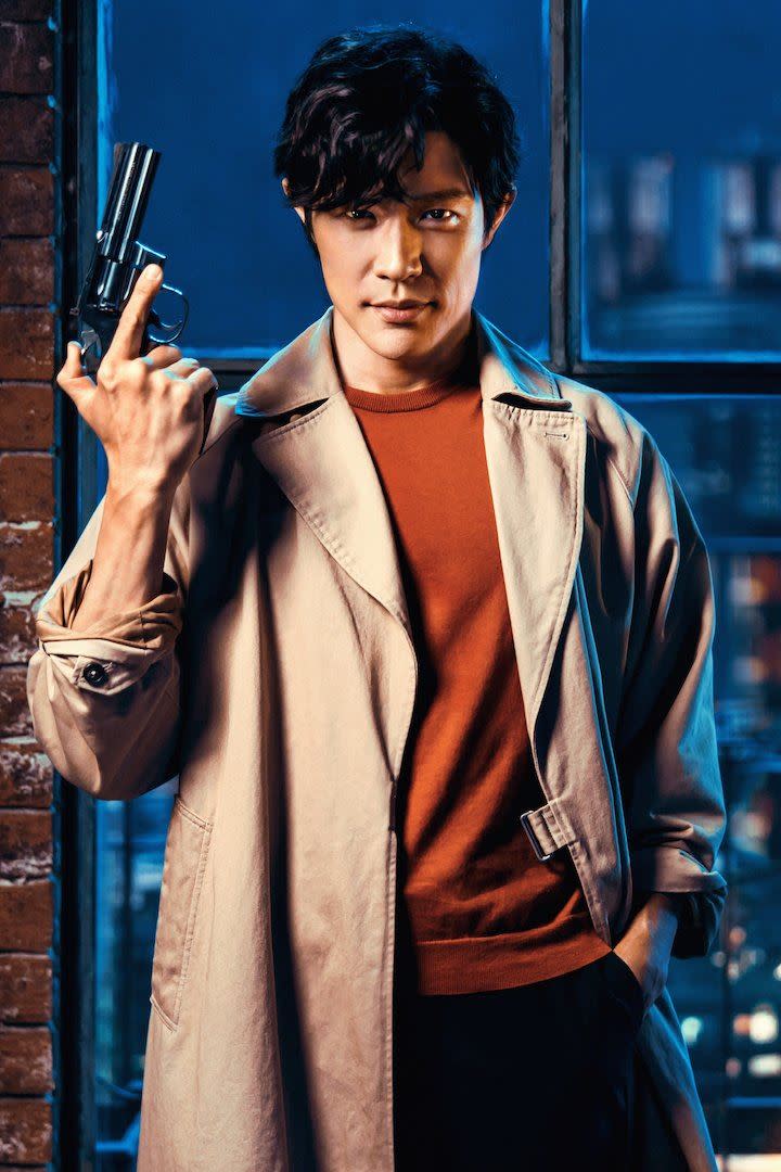 男星鈴木亮平將飾演《城市獵人》冴羽獠。（圖／翻攝自Netflix Japan官方推特）
