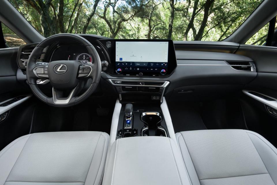 2023 lexus rx350 interior