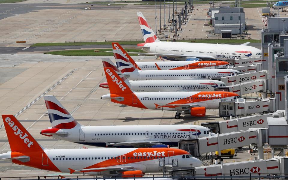 easyjet british airways - REUTERS/Peter Nicholls