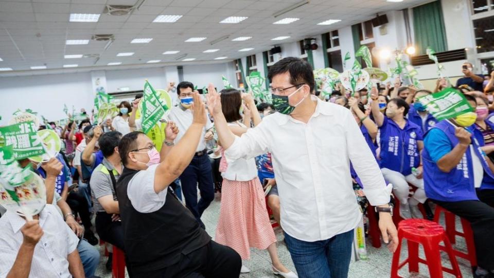 民進黨新北市長參選人林佳龍。（圖／林佳龍辦公室提供）