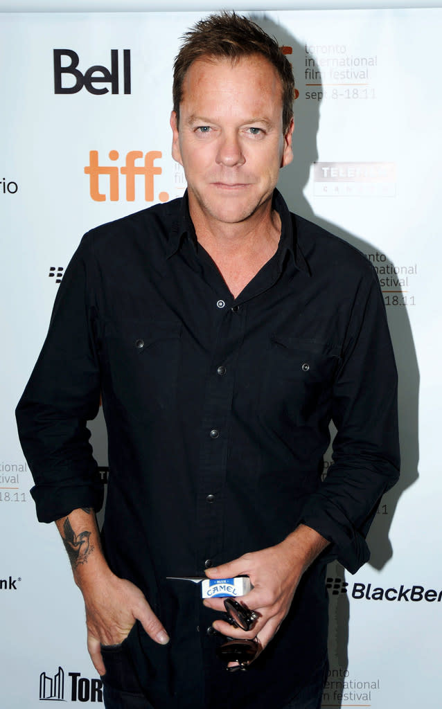 Kiefer Sutherland Im Yours Premiere Toronto International Film