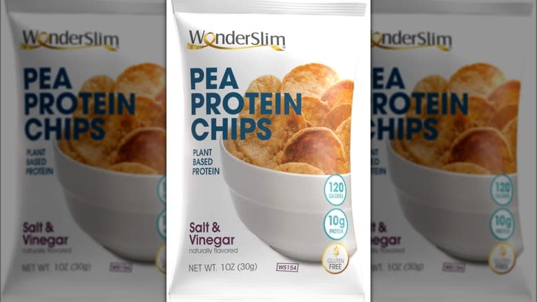 wonderslim pea protein snack chips