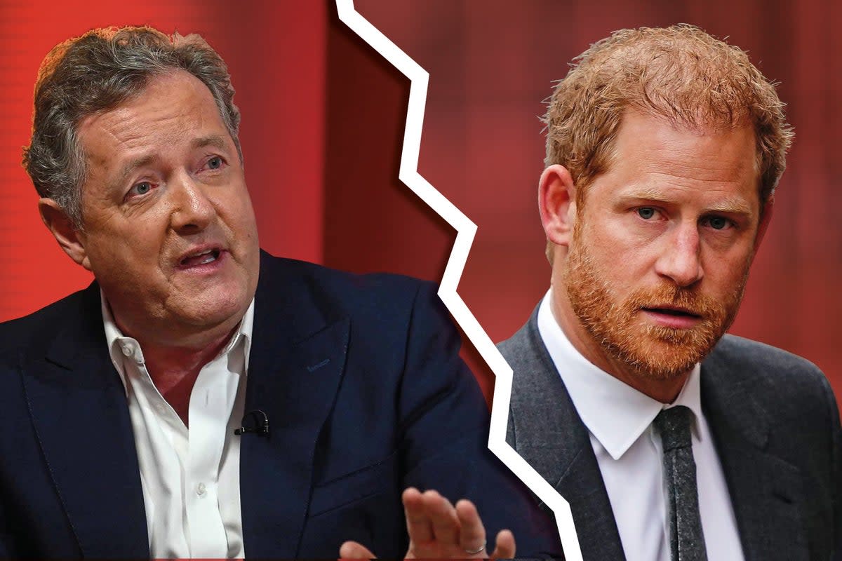 No love lost: Piers Morgan and Prince Harry  (ES)