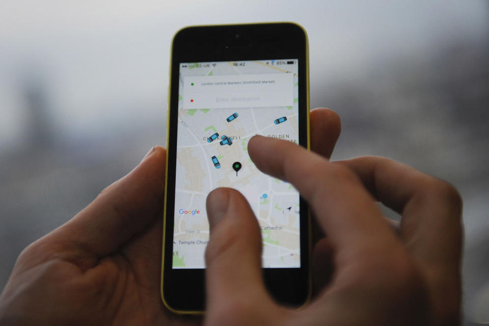 Roads: Uber's licence for using London's streets is to soar under new TfL plans: Daniel Sorabji/AFP/Getty Images