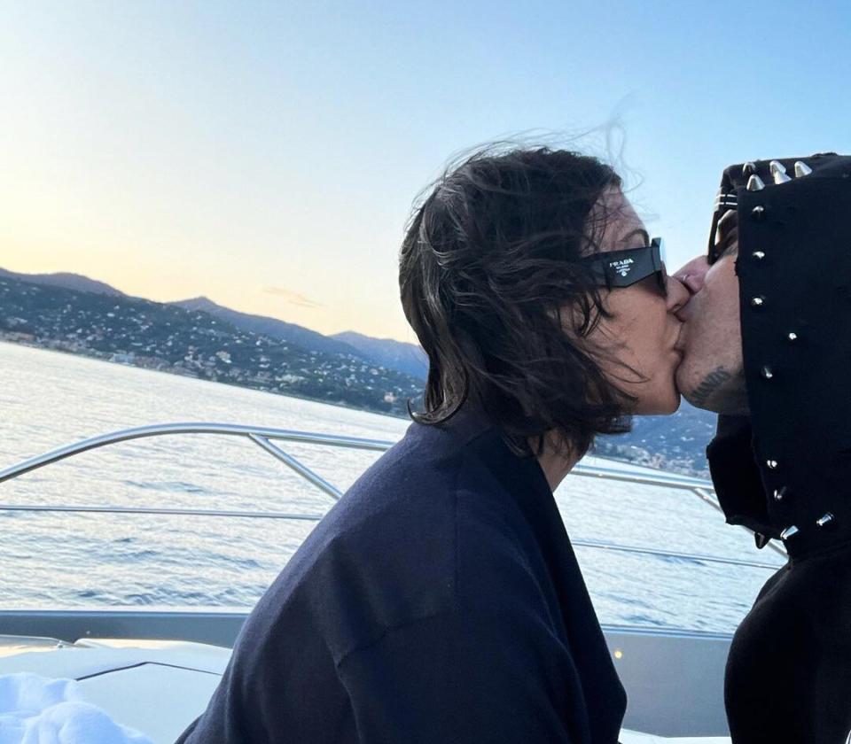 Kourtney Kardashian and Travis Barker Show Off Major PDA During Trip to Italy: 'That's Amore'