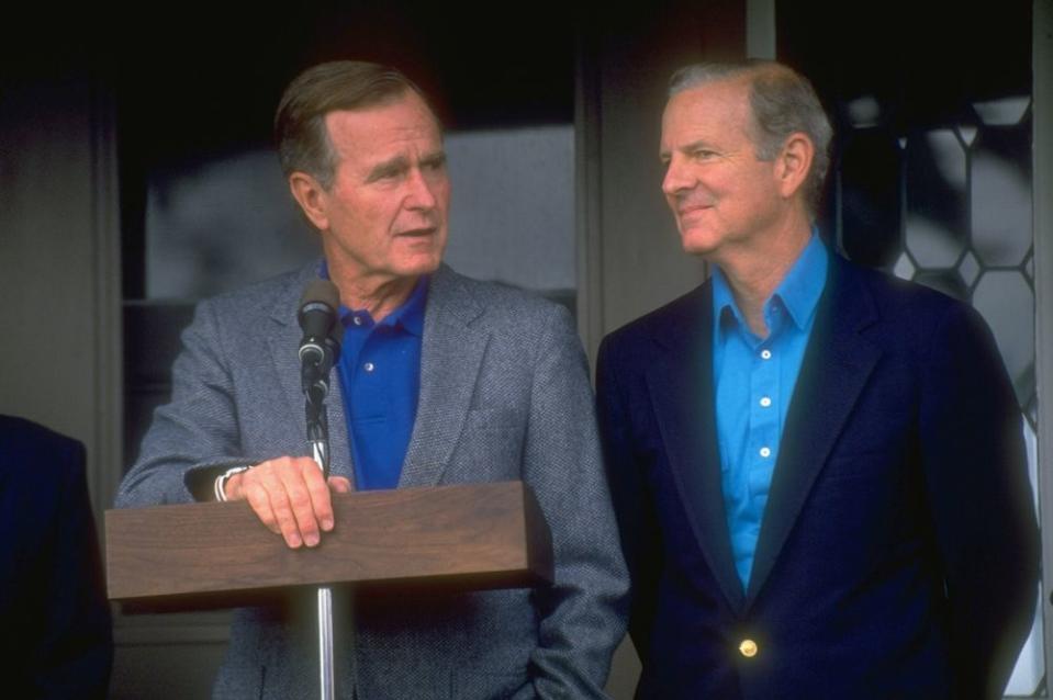 George H.W. Bush and Jim Baker