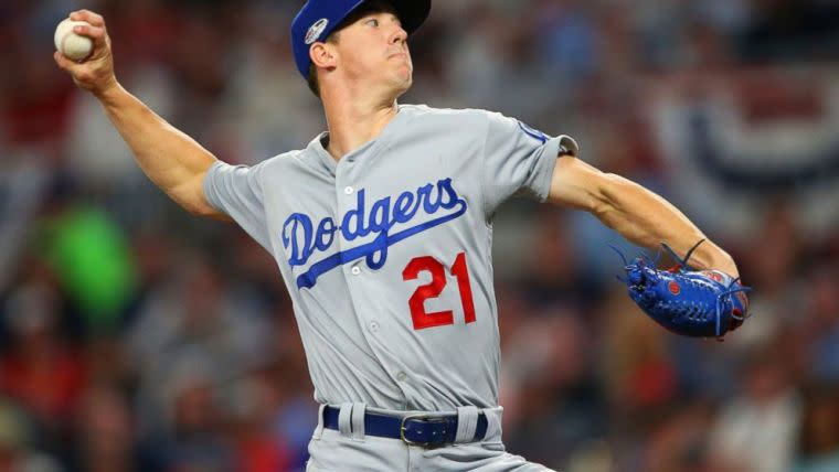 ▲道奇推出火球男飆勒(Walker Buehler)先發。（圖／翻攝自推特@FeedSportNews）