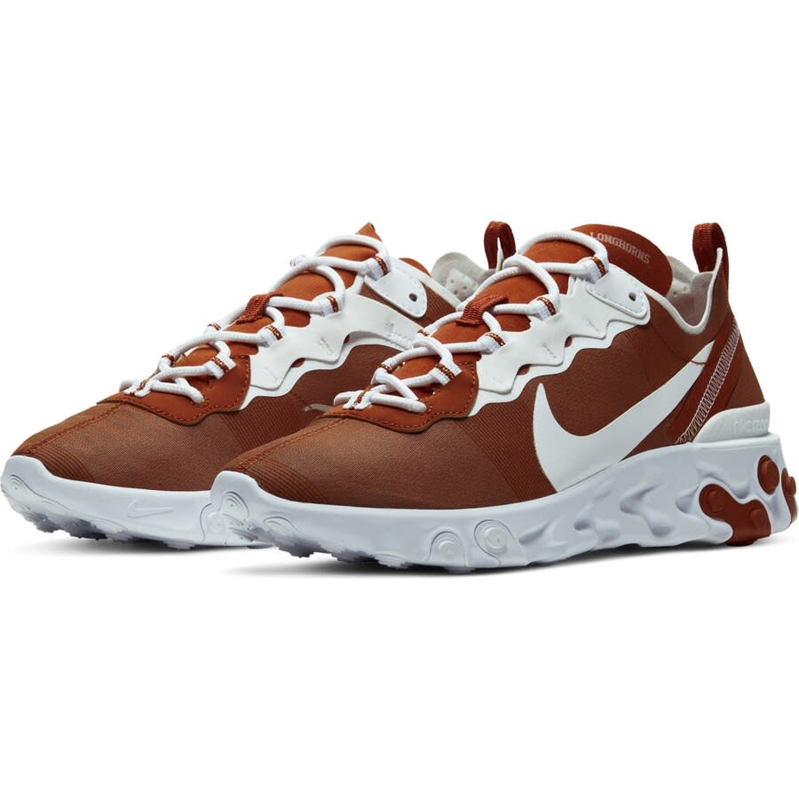 Texas Longhorns React Element 55 Sneakers