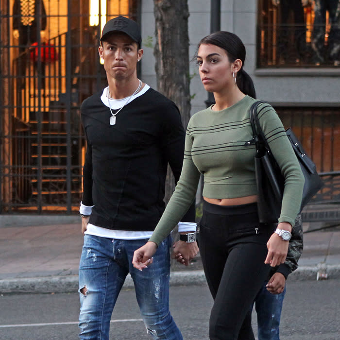 El paseo más familiar de Cristiano Ronaldo y Georgina Rodríguez