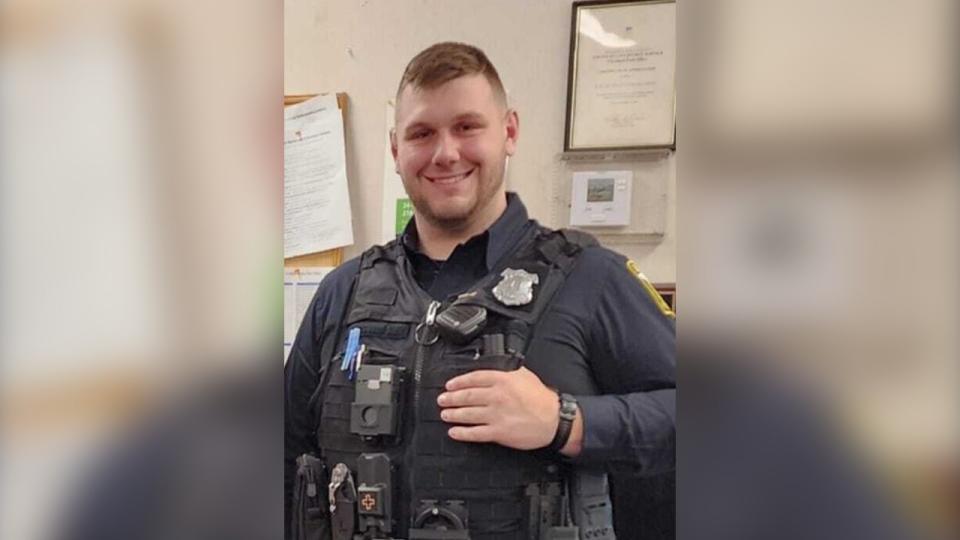 This photo, provided by the Euclid Police Department, shows slain officer Jacob Derbin. (Courtesy of Euclid Police Department)