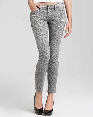 Current/Elliott "The Stiletto" Leopard Print Pants, $198