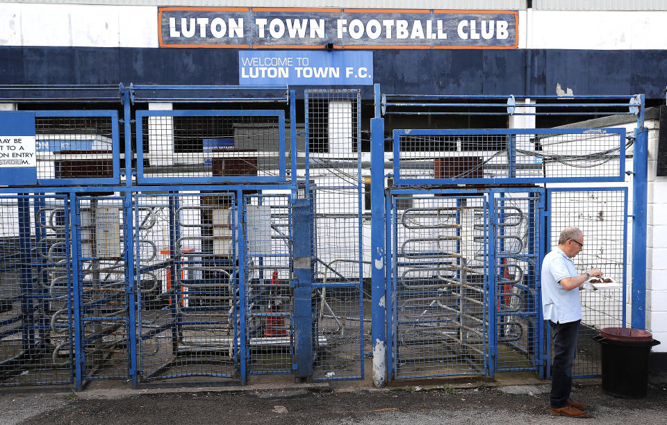 A general view of the stadium prior to the Sky Bet Championship match at Kenilworth Road, Luton. (Photo by Darren Staples/PA Images via Getty Images)