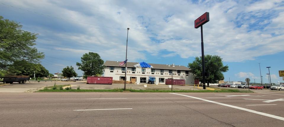 It doesn't look like a historic site, but this former Rodeway Inn in downtown Sioux City was where the ride that became RAGBRAI started for the first time 50 years ago.