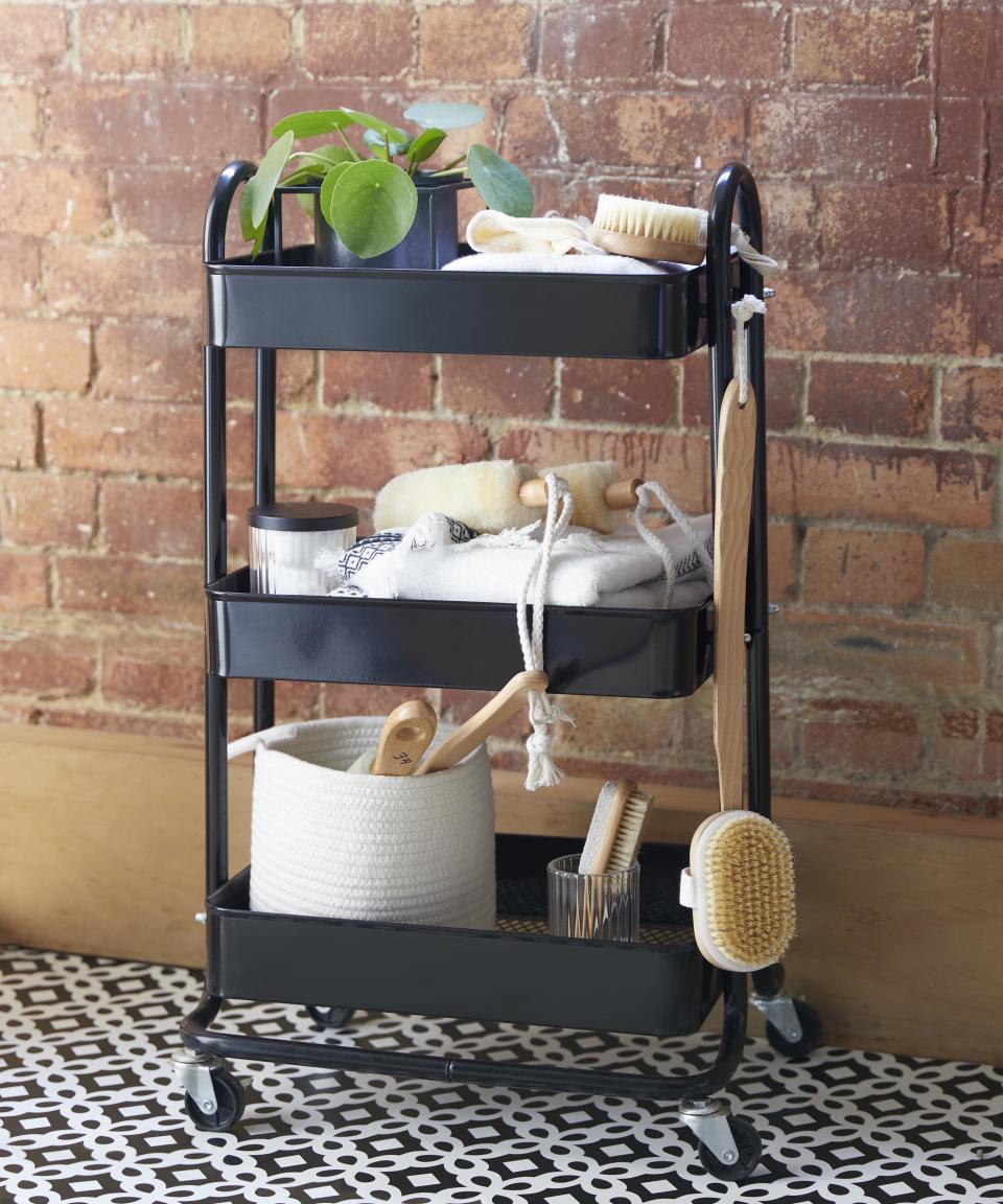 4. Extend your storage with a trolley