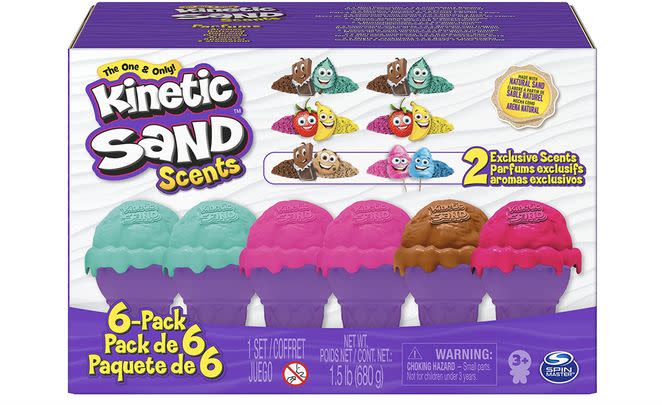 Show me a kid who wouldn't love this scented kinetic sand set – I'll wait. Psst... it also has 39% off.