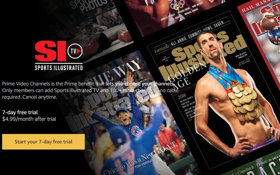 Sports Illustrated launched its $5-per-month streaming service last fall