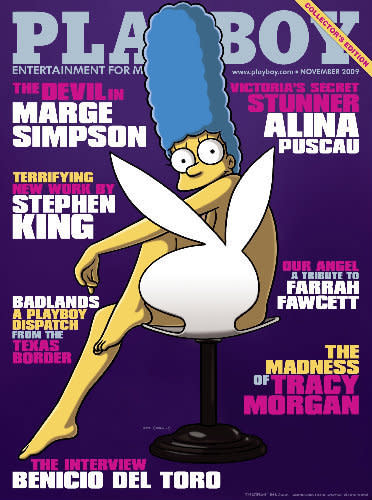 The Playboy cover. Something is just very, very wrong about this.