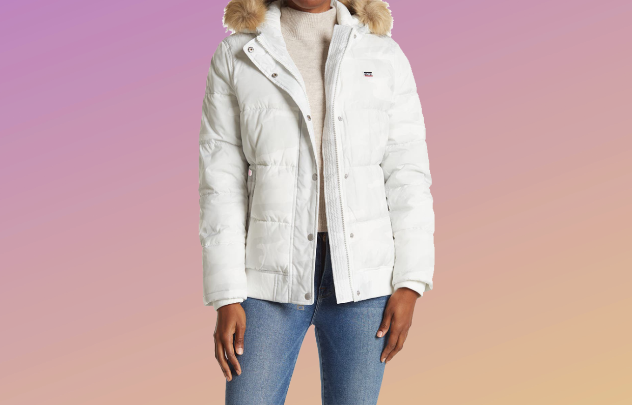 Get your winter whites on — for over 75 percent off! (Photo: Nordstrom Rack)