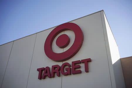 The sign outside the Target store is seen in Arvada, Colorado in this January 10, 2014 file photo. REUTERS/Rick Wilking/Files