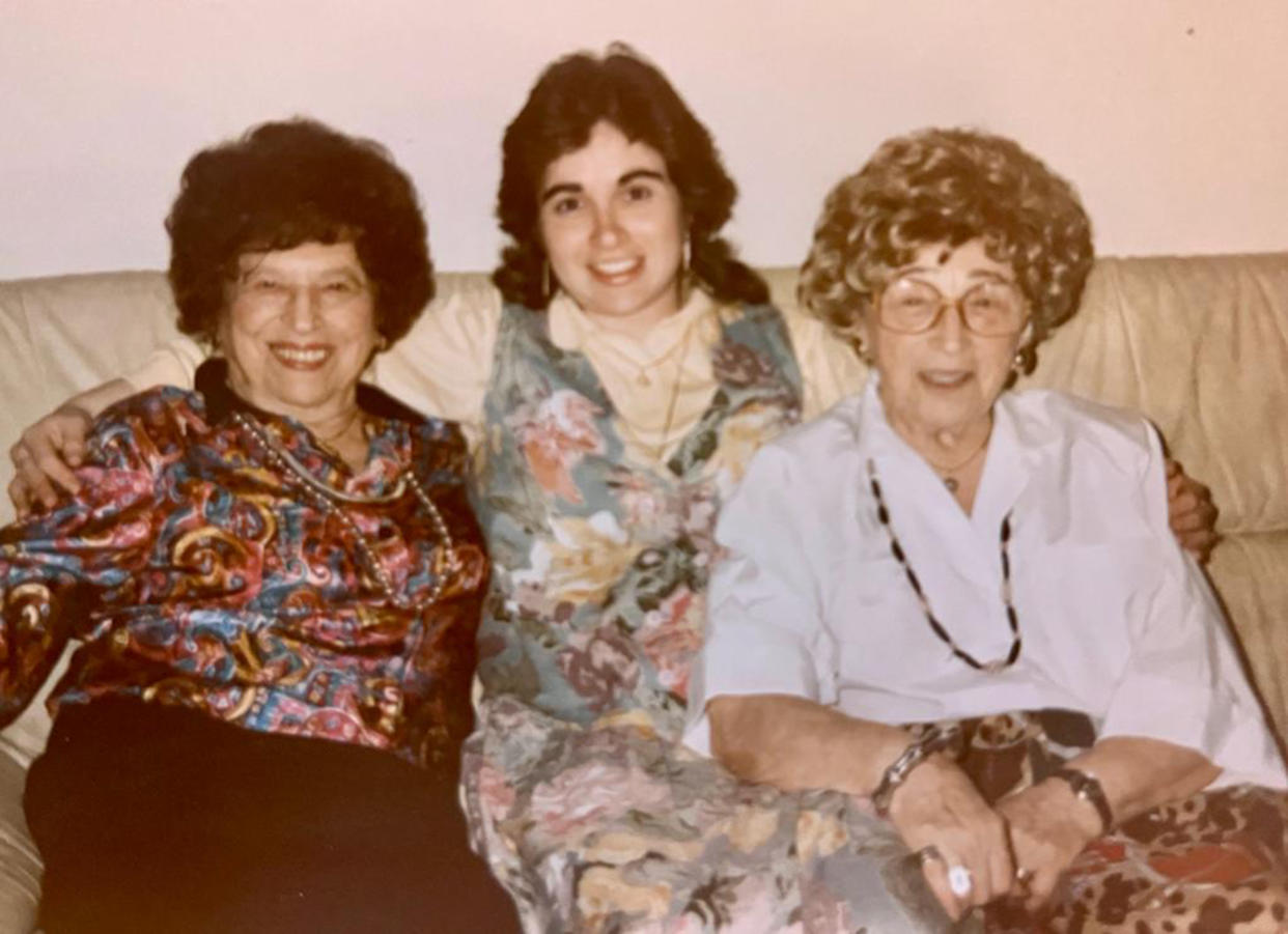 From left to right: Carla, to whom the letter was addressed, Jill Butler, and Ilse Loewenberg, who wrote the letter. (Jill Butler)