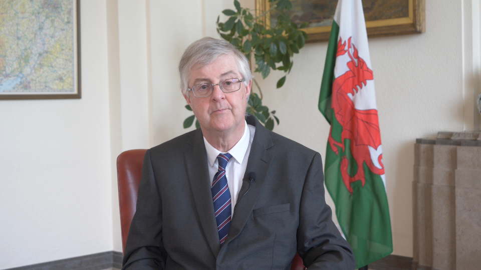 First Minister for Wales Mark Drakeford