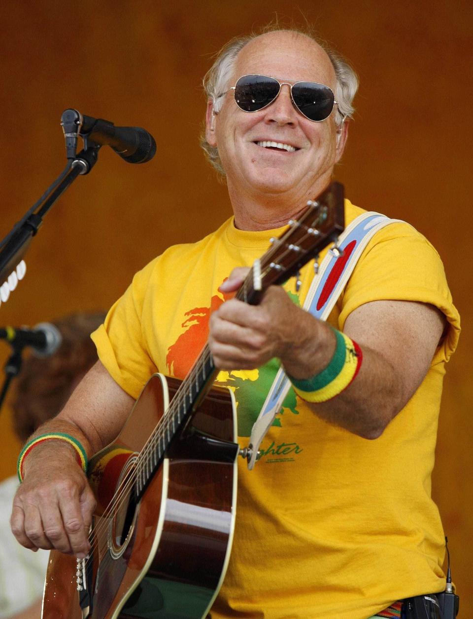 Jimmy Buffett plays Riverbend Music Center on Thursday.