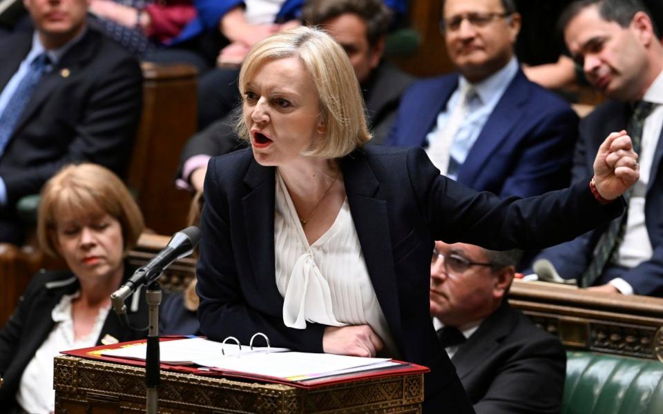 Liz Truss announced a swathe of tax giveaways in her only budget as prime minister - AP