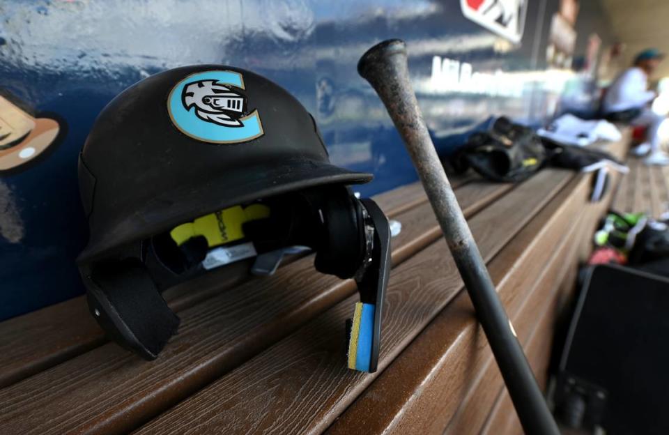 Knights Blue is now the new primary color for the Charlotte Knights new primary for logos and uniforms. The team held media day at Truist Field in Charlotte, NC on Wednesday, March 29, 2023.