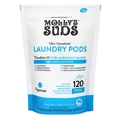 Molly's Suds Peppermint Laundry Detergent Pods (Amazon / Amazon)