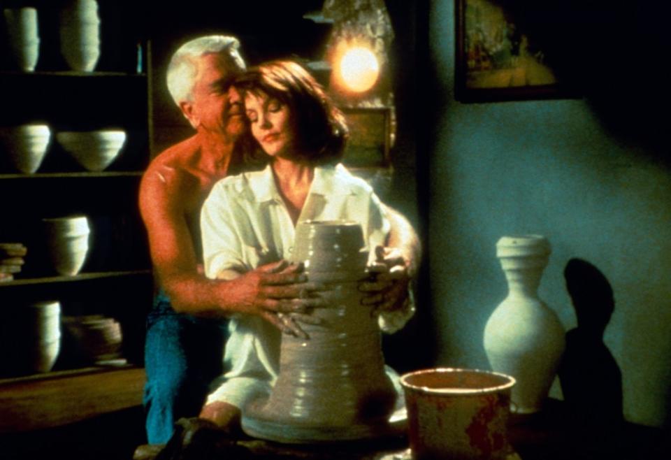 Leslie Nielsen, who died in 2010 at the age of 84, originated the role of Drebin in the series and went on to star opposite Priscilla Presley in the film franchise. ©Paramount/Courtesy Everett Collection