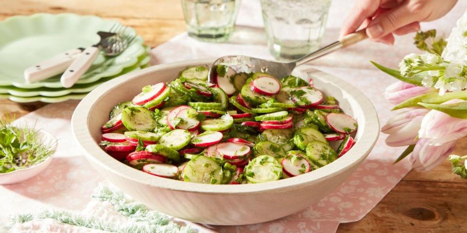 healthy salad recipes radish