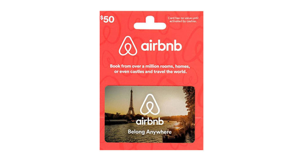 Give the gift of travel and experience with money towards a vacation rental home (Photo: Airbnb)