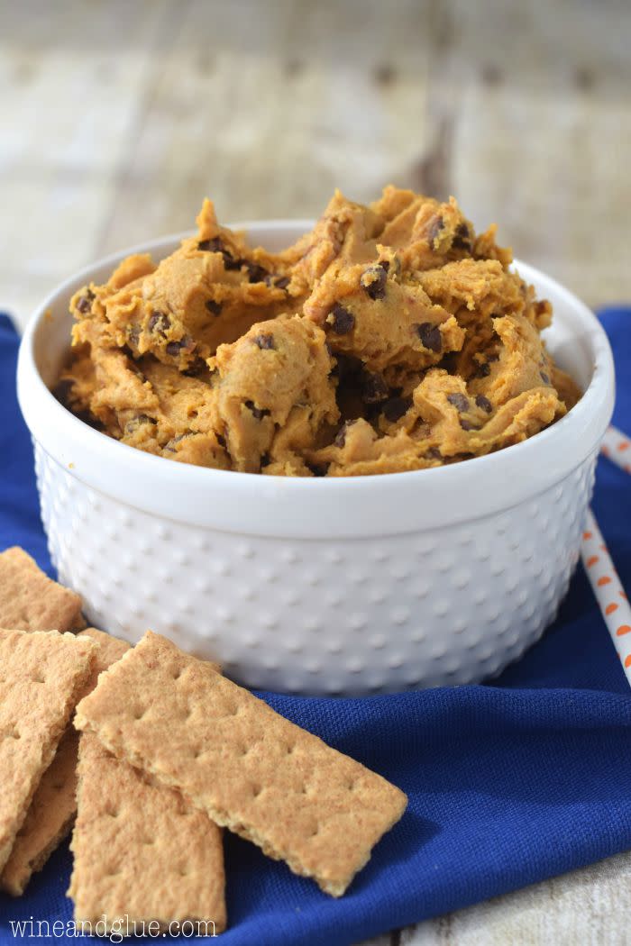 Pumpkin Cookie Dough Dip