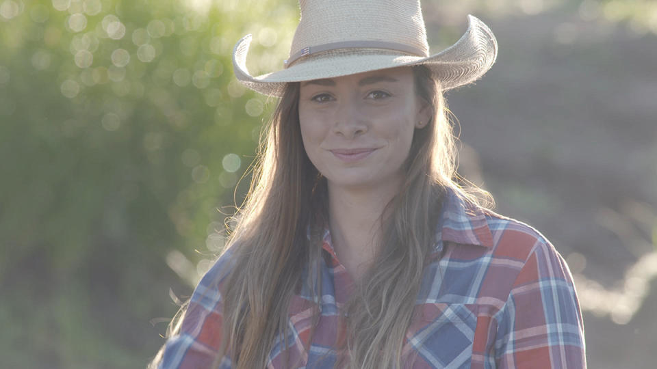 Farmer Wants A Wife Australia 2022 contestant Farmer Paige. Photo: supplied.