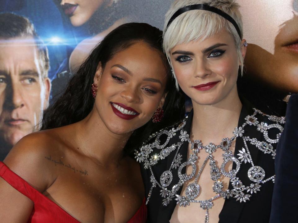 Cara Delevingne rihanna