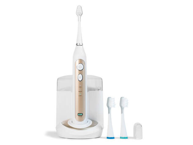 This self-cleaning toothbrush is cheaper than a Philips Sonicare (Photo: HUFFPOST X STACKCOMMERCE)