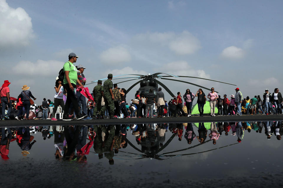 FOTOS: Así maravilló la Fuerza Aérea Mexicana desde el cielo