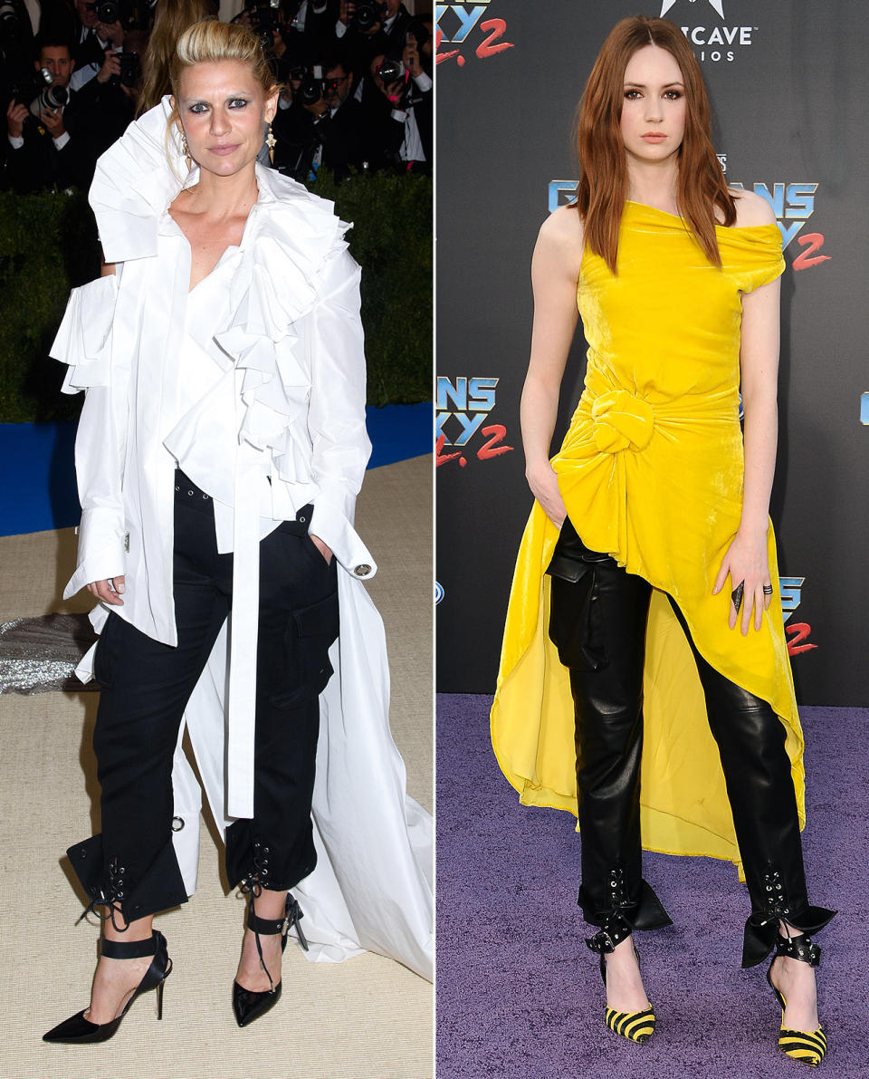 CLAIRE DANES VS. KAREN GILLAN