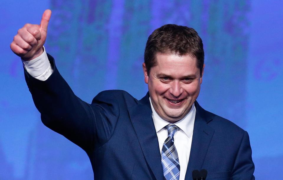 Andrew Scheer will take on Justin Trudeau in the 2019 Canadian general election: REUTERS