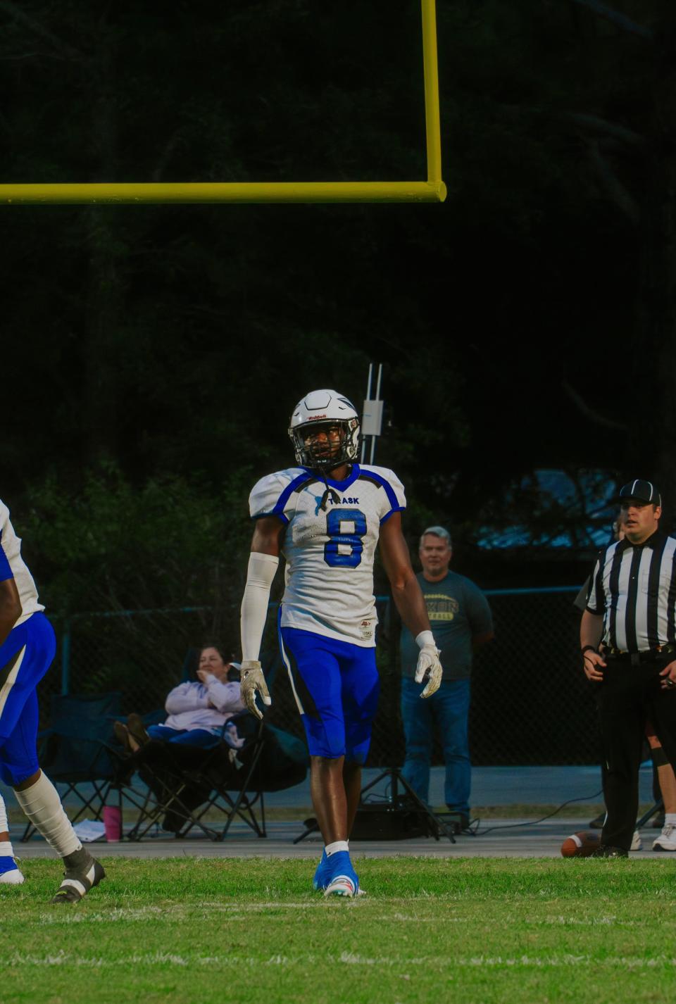 Trask football's Sherrod Henderson has emerged as one of North Carolina's top class of 2025 prospects, leading the way at defensive end and running back for the Titans.