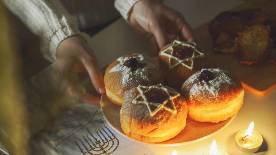 most famous hanukkah traditions donuts