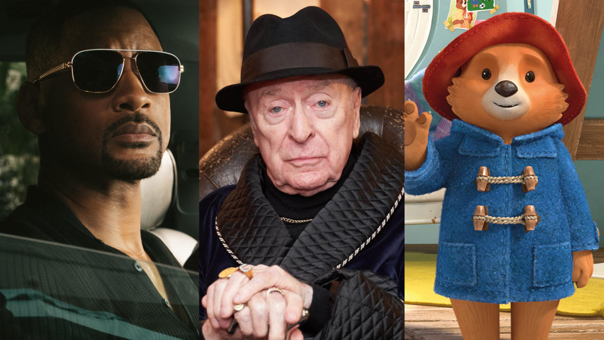 'Bad Boys for Life', 'Twist' and 'The Adventures of Paddington'. (Credit: Sky Cinema/NOW TV)