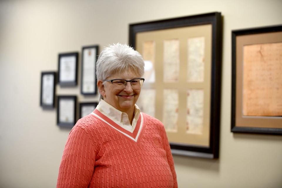 Cynthia J. Guest serves as vice president and archivist for the Plain Township Historical Society.