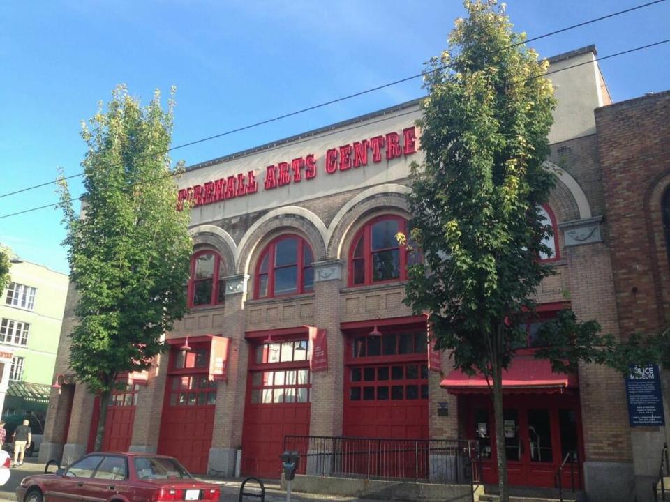The Firehall Arts Centre operates out of a fire station first built in 1906 in Vancouver's Downtown Eastside neighbourhood. It has helped launch the careers of Rick Shiomi and Drew Hayden Taylor, among many other playwrights.  (Firehall Arts Centre - image credit)